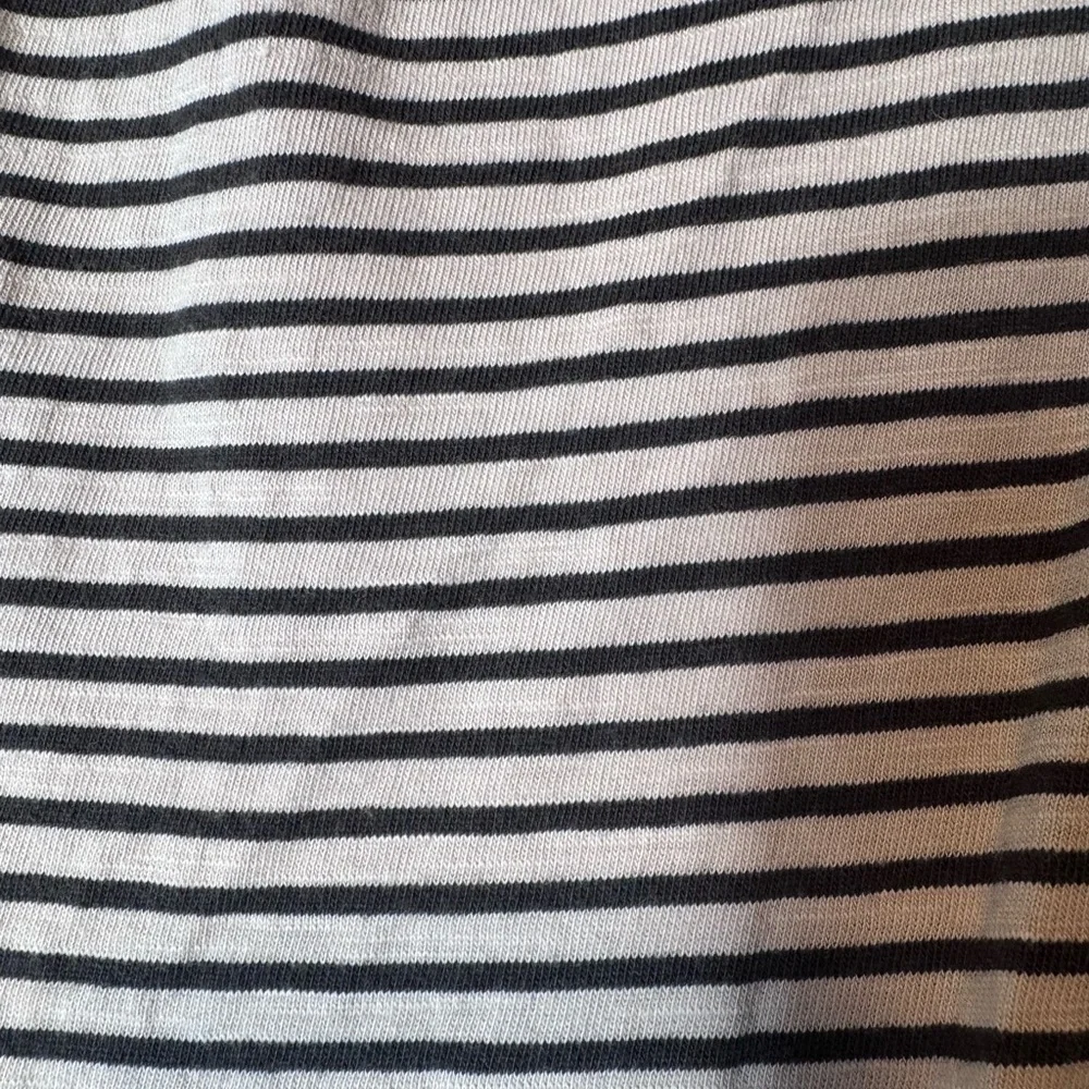 Rylee + Cru Girls NWT Stripe‎ Swing Dress Oat/Black Stripe 12-14Y MSRP $58